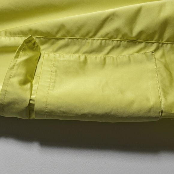 EDIKTED Flourescent Yellow Wide Leg Cargo Pants Size Medium - Picture 16 of 16